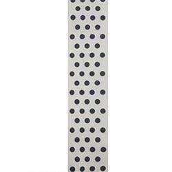AussieSuperStore Party Essentials Black Spot Print Canvas Ribbon 50mm (in 5 designs) Canvas Ribbon 50mm (in 5 designs) | Gift Wrapping Ribbon | Gift Packaging Wrapping Ribbon 9323823194079 FAV17127